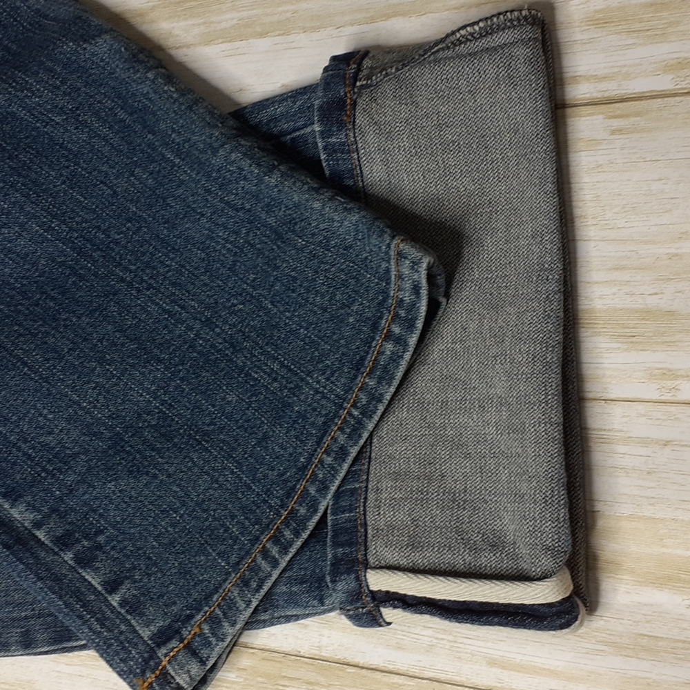 New York Co. Blue Jeans Women's Size 6 Cuffed Jean Capris - Picture 4 of 16